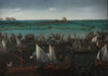 Battle between Dutch and Spanish Ships on the Haarlemmermeer