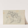 Battle between Man and Centaur by John Flaxman