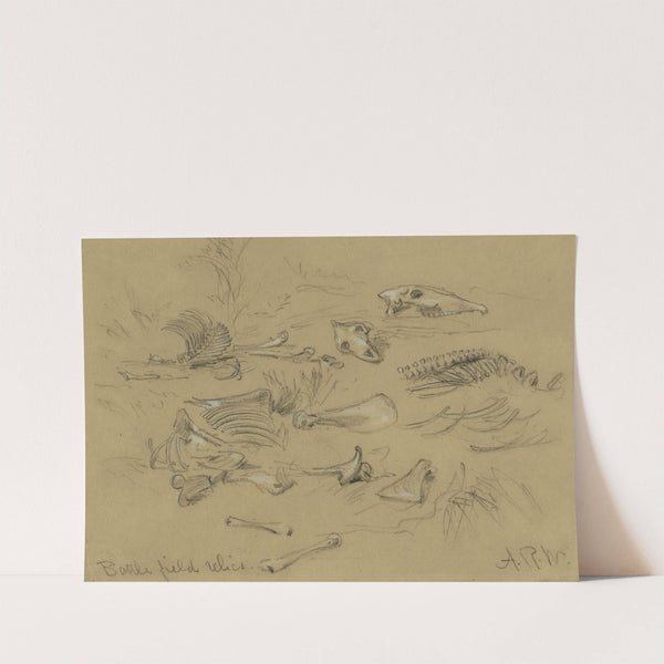 Battle field relics (1860-1865) by Alfred Rudolph Waud