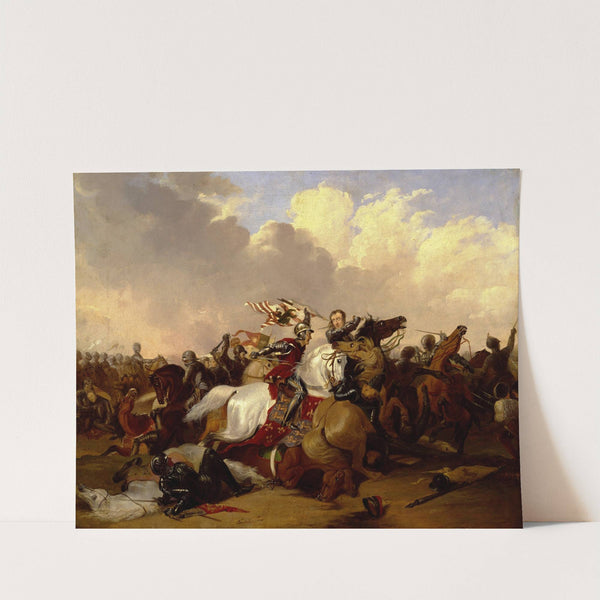 Battle of Bosworth  (1790) by Abraham Cooper