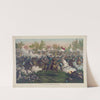 Battle of Cedar Creek (1890) by Kurz &amp; Allison