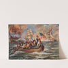 Battle of Lake Erie by Edward Percy Moran