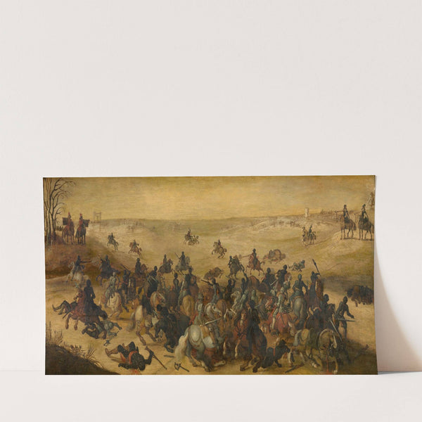 Battle of Lekkerbeetjen (1601) by Sebastian Vrancx