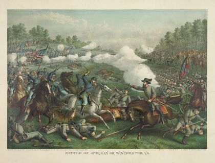 Battle of Opequan or Winchester, Va.–Sept. 19′ 1864 (1893)