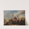 Battle of Poitiers, 25 October 732 by Baron Charles de Steuben