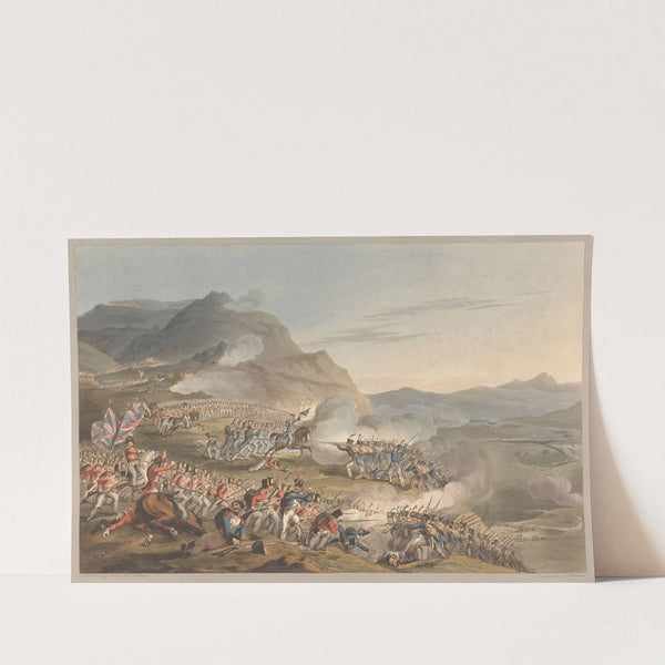 Battle of Sierra de Basaco above St. Antonio de Cantaro (1810) by Charles Turner