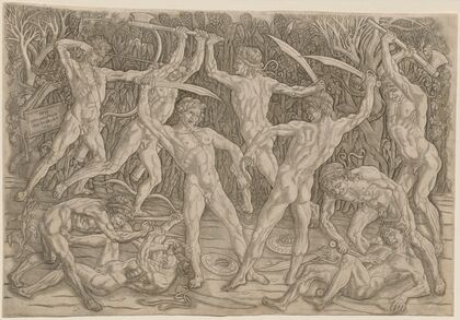 Battle of the Nudes (1470s–80s)