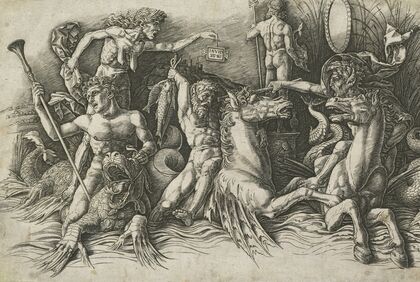 Battle of the Sea Gods (left , NGA 64543