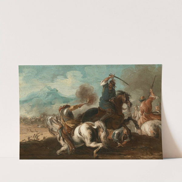 Battle Scene by Giuseppe Zais