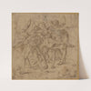 Battle Scene by Circle of Girolamo Genga