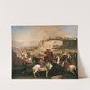 Battle Scene by Aniello Falcone