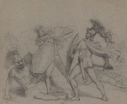 Battle Scene with Achilles
