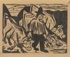 Bauer mit drei Kühen (1922)