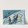 Bauer mit Pferdeschlitten (1927) by Ernst Ludwig Kirchner