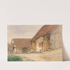 Bauerngehöft by Anton von Werner