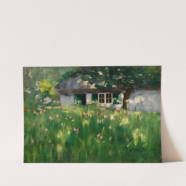 Bauernhaus bei Ferch by Karl Hagemeister