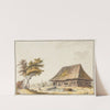 Bauernhaus im Berner Mittelland by Johann Ludwig Aberli