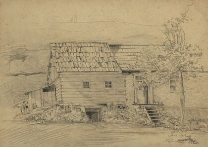 Bauernhaus in Nasswald (1866)