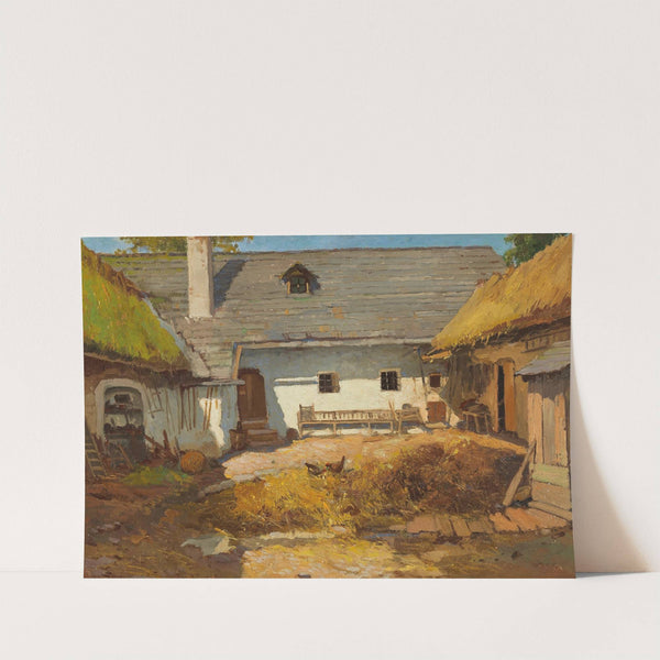 Bauernhof bei Heinreichs by Konstantin Stoitzner