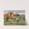 Bauernhofidylle by Adolf Chelius