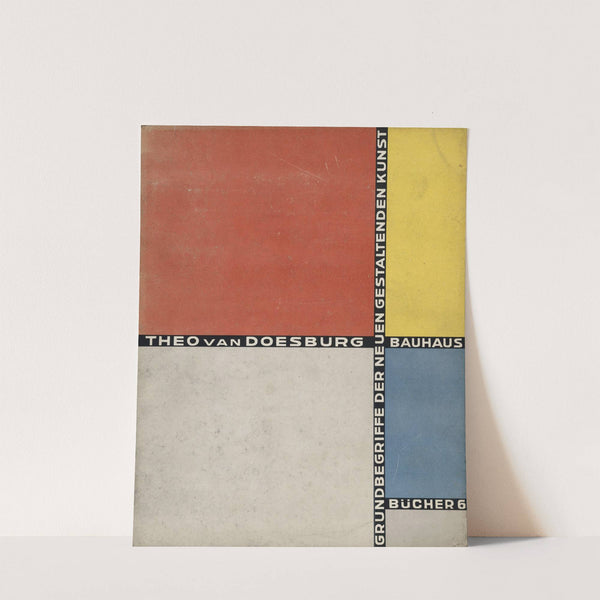 Bauhausbücher 6 (1925) by Theo van Doesburg