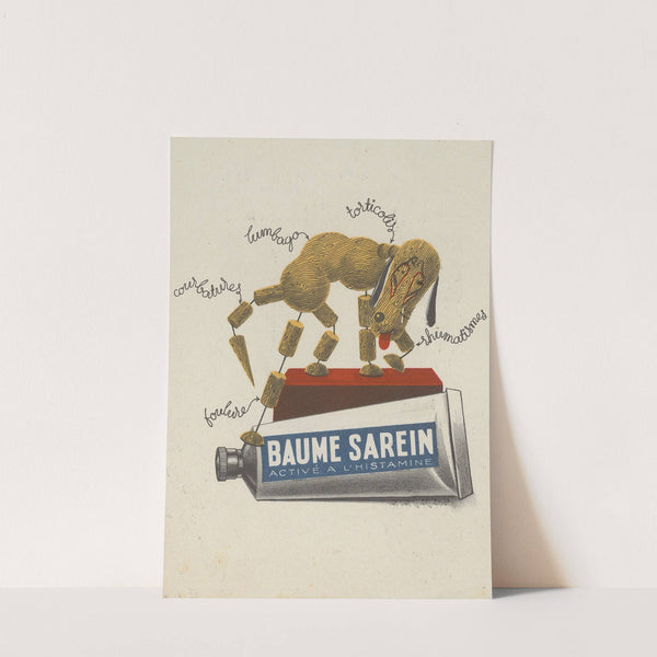 Baume Sarein (1910-1950) by Laboratoires de thérapeutique antirhumatismale Sarein