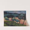 Bäume und Dünen in Prerow (Trees and dunes in Prerow) (1911) by Alexej von Jawlensky