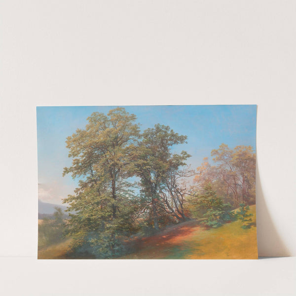 Baumgruppe am Mönchsberg in Salzburg by Joseph Holzer
