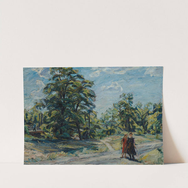 Baumlandschaft (1910) by Waldemar Rösler
