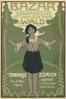 Bazar zu Gunsten des Baufonds eines Sanatoriums für tuberkolöse Kinder Zürich 1905 (1905)