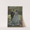 Bazille and Camille (Study for Déjeuner sur l’Herbe ) (1865) by Claude Monet