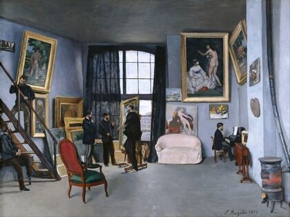 Bazille’s Studio
