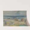 Beach in Katwijk by Wilhelm Gutmann