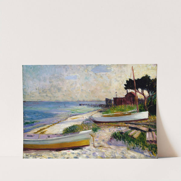 Beach Scene by William James Glackens