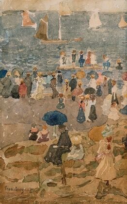 Beach Scene, North Shore