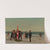 Beach Scene With Acrobats by Samuel S. Carr