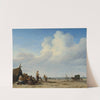 Beach View (1663 and 1665) by Adriaen van de Velde