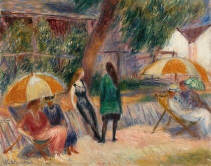 Beach with Figures, Bellport