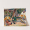 Beach with Figures, Bellport by William James Glackens