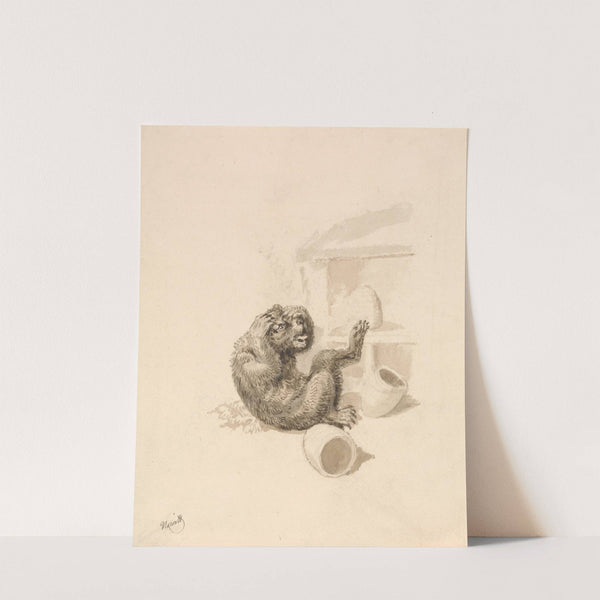 Bear and Bee-Hives by Samuel Howitt