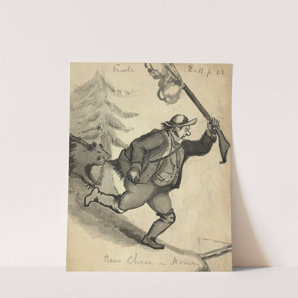Bear chase in Norway by Bayard Taylor