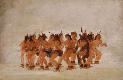 Bear Dance, Preparing For a Bear Hunt (1835-1837)