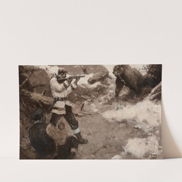 Bear Hunters (1924) by Benton Henderson Clark