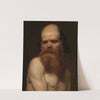 Bearded Man, Modelsketch by Nils Jakob Olsson Blommér