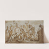 Bearing of the cross (ca. 1750 – 1755) by Gaspare Diziani