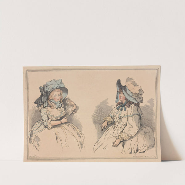 Beauties (1792) by Thomas Rowlandson