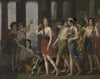 Beautiful Anthia leads her companions to the temple of Diana in Ephesus