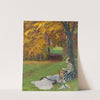 Beautiful autumn afternoon (1915) by Edward Cucuel