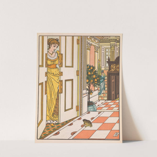 Beauty and the beast Pl. 07 by Walter Crane