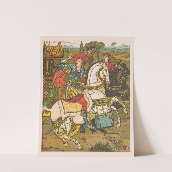 Beauty and the beast Pl. 15 by Walter Crane
